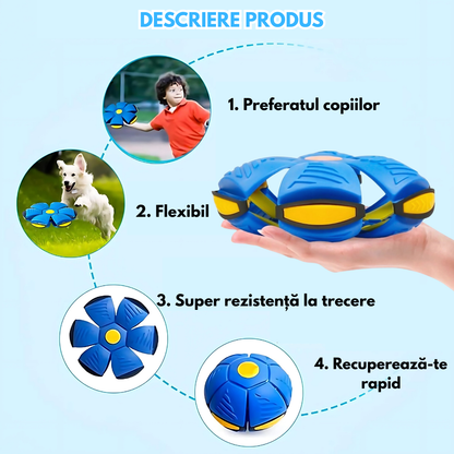 Minge Frisbee zburătoare 2x1