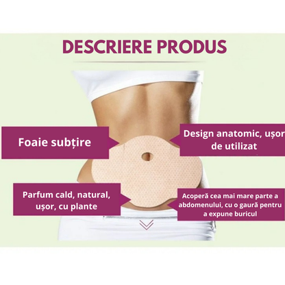 Plasturi de Slăbire Pentru Abdomen - PACK de 5