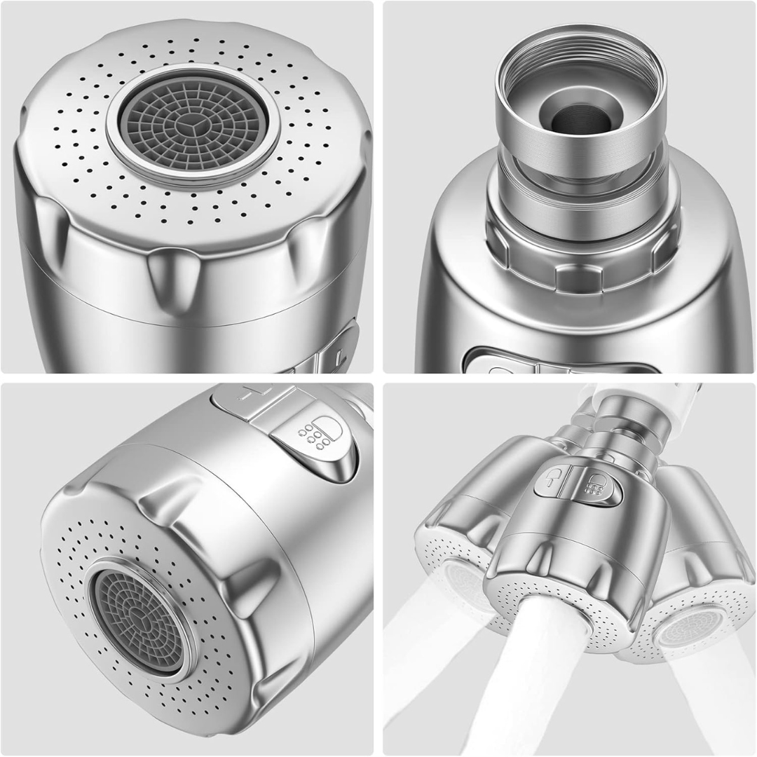 Cap de Robinet Flexibil cu 2 Moduri - OFERTĂ 2X1