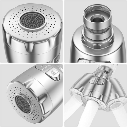 Cap de Robinet Flexibil cu 2 Moduri - OFERTĂ 2X1