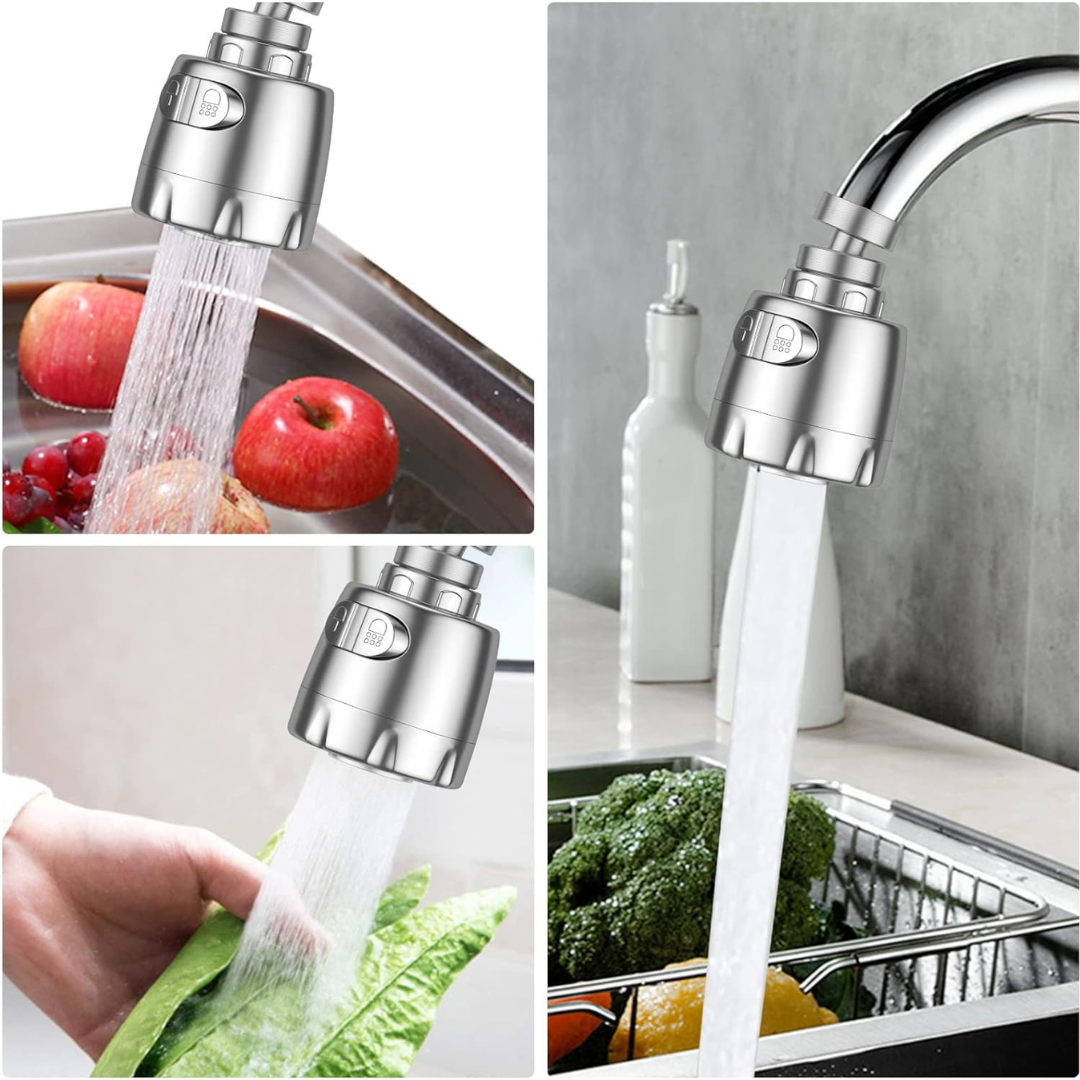 Cap de Robinet Flexibil cu 2 Moduri - OFERTĂ 2X1