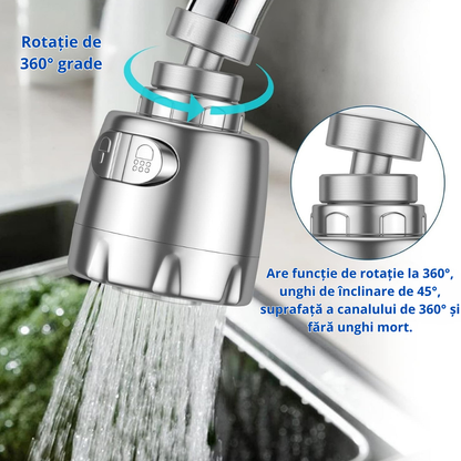 Cap de Robinet Flexibil cu 2 Moduri - OFERTĂ 2X1