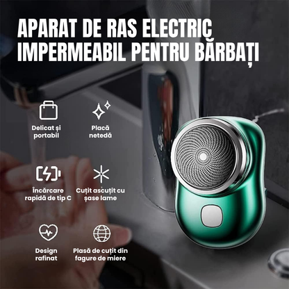 Mini aparat de ras electric portabil