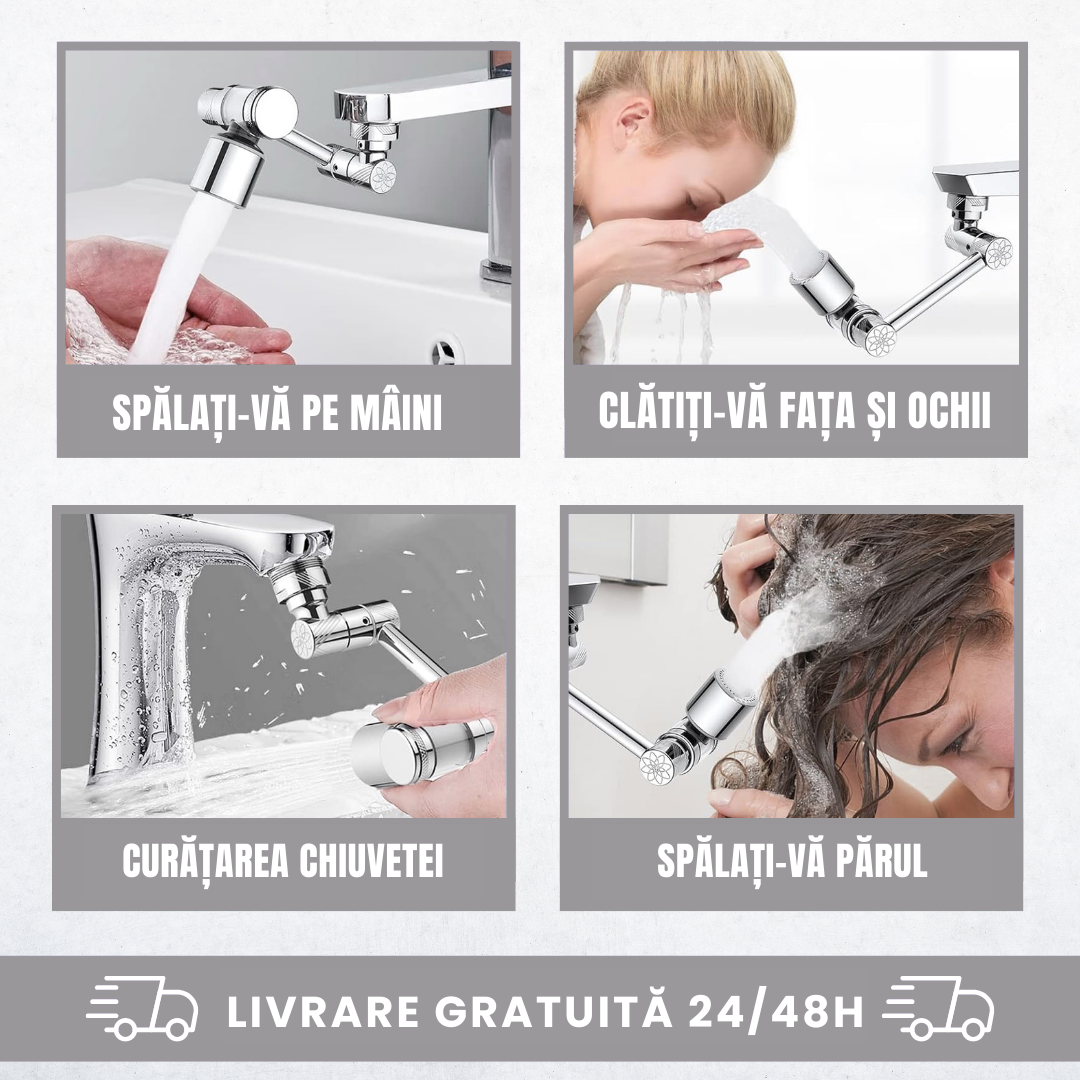 Robinet Rotativ 1080° - Ofertă 2x1