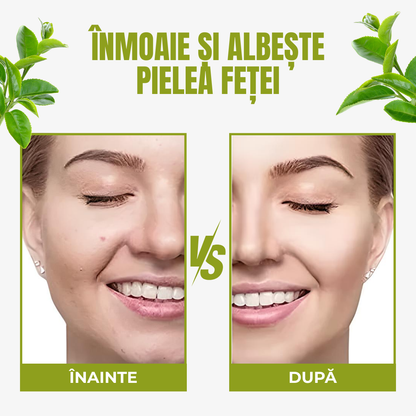 Mască verde pentru ten Ofertă 3 x 1