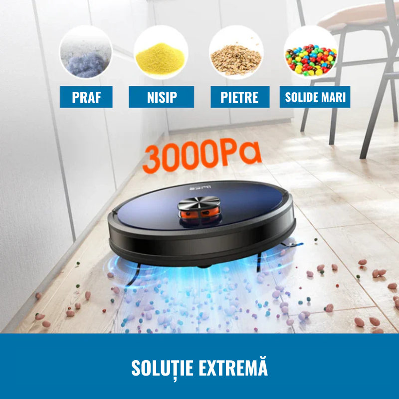 Robot de Curățenie Aspirator și Mop - CleanerBot