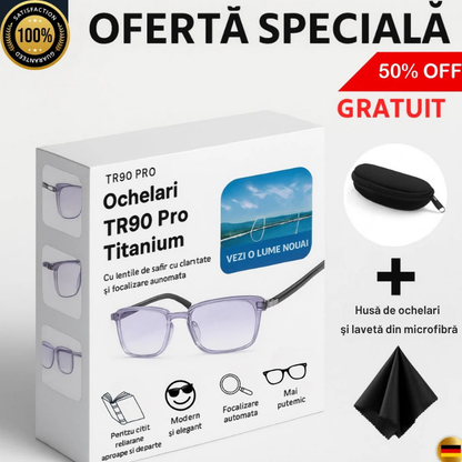 Ochelari Inteligenți Anti-Radiații - Vision™ + Husa din Piele