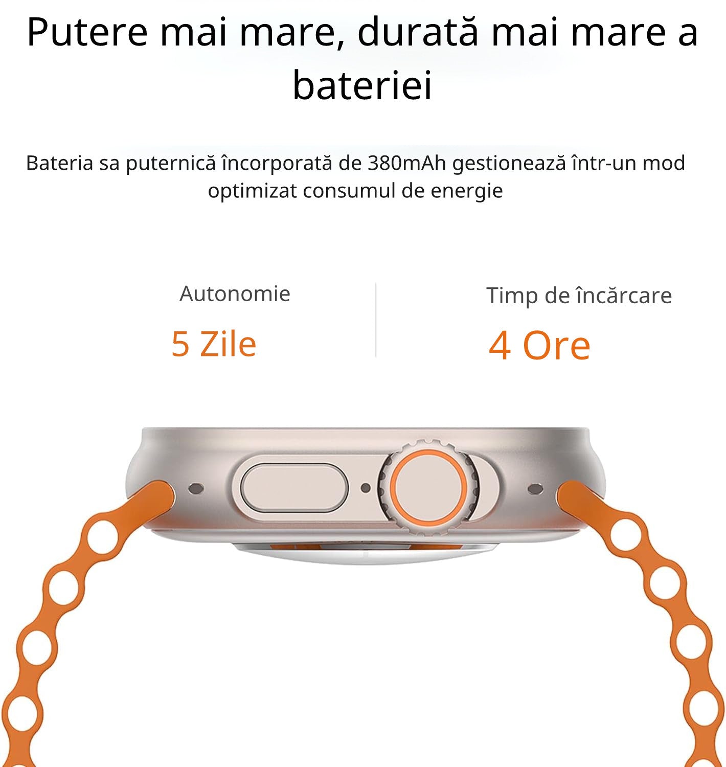 Smart Watch Ultra™ + CUREA CADOU (Lichidare de stoc)