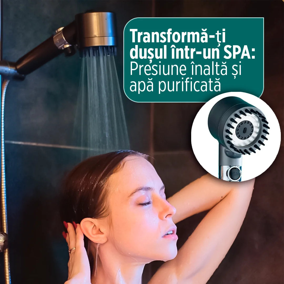 HidroSpa Max – Presiune puternică, apă curată și 10 moduri de relaxare totală