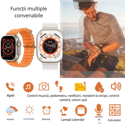 Smart Watch Ultra™ + CUREA CADOU (Lichidare de stoc)
